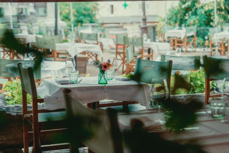 Terrasse - Restaurant Le Prieuré