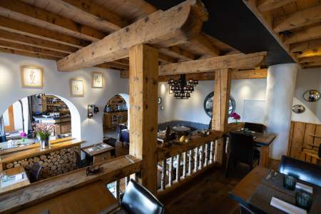 Salle Le Prieuré Restaurant Megève Centre Emmanuel Renaut